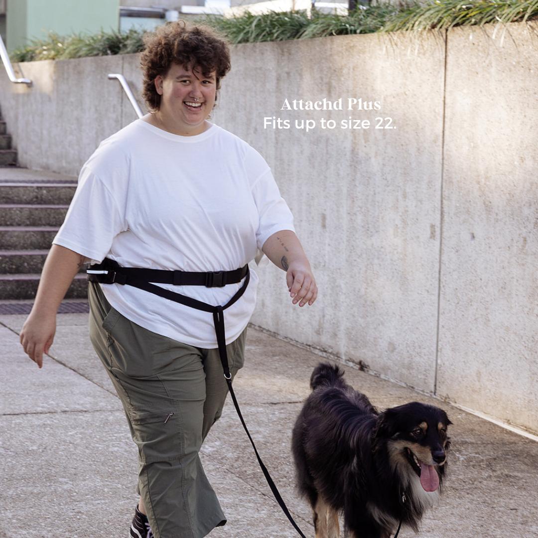 The Attachdᵀᴹ Hands-Free Dog Belt